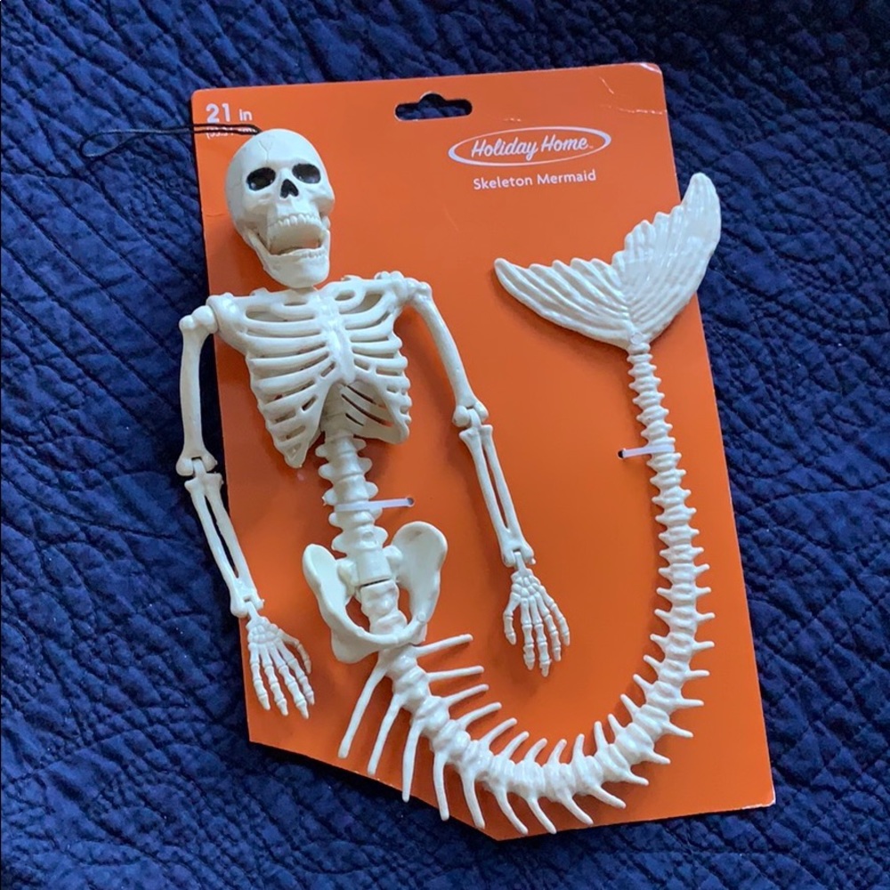 Hanging Mermaid Skelton Decor
